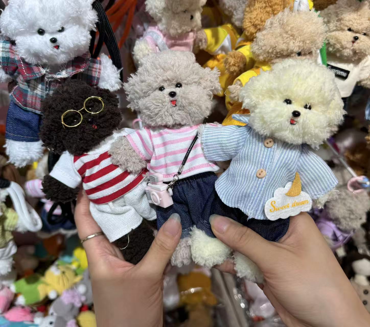 Pink outfit handmade puppy
